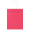 Bolsas de papel kraft con asas 250 uds rosa 21x11x28 cm 5