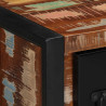 Aparador de madera maciza reciclada 50x35x70 cm 5