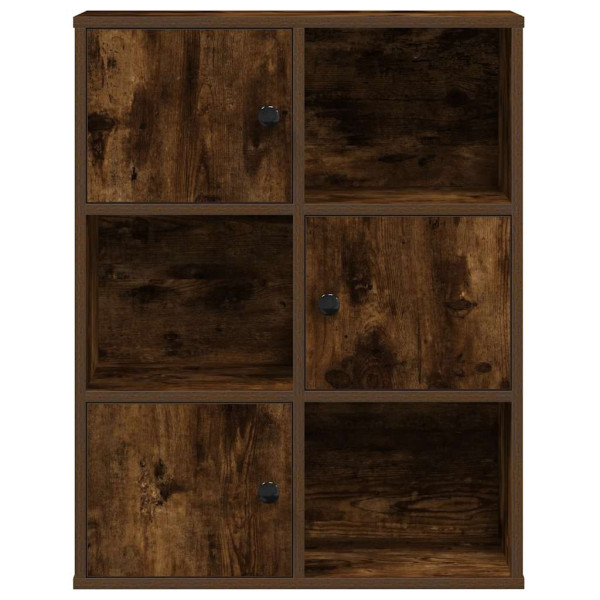 Estante 60x24x76.5 cm derivados de madeira carvalho fumado M 5