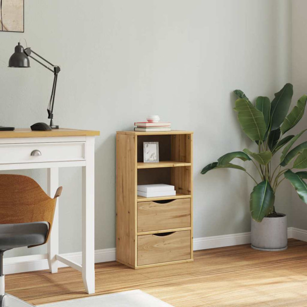 Mueble auxiliar con cajones ODDA 40x24x79 cm madera maciza pino M 4