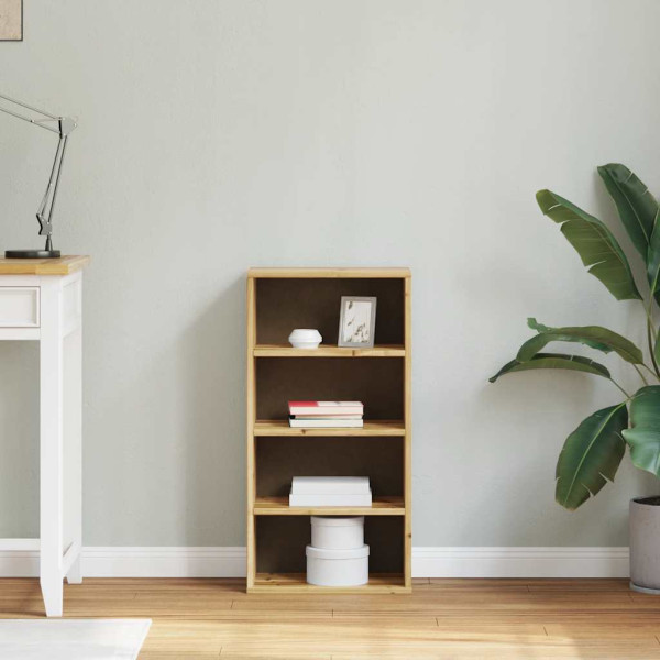 Armário lateral ODDA 40x24x79 cm pinho de madeira maciça M 3