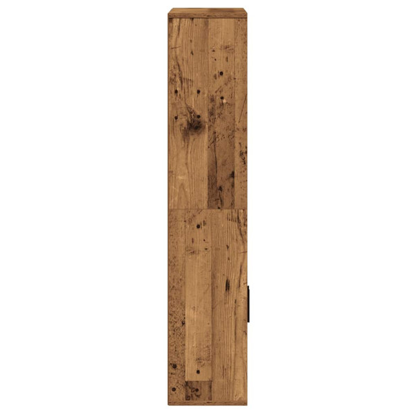 Estantería madera de ingeniería color envejecido 60x24x120 cm M 5