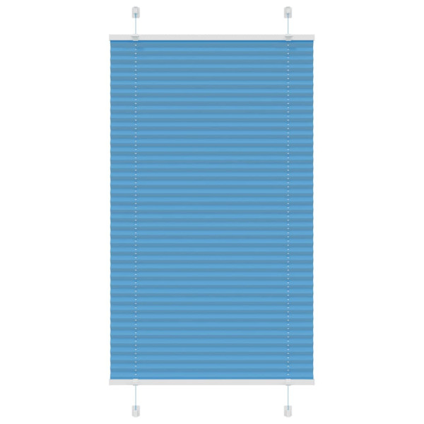 Estor Plisado azul 75x100 cm Tela Ancho 74.4 cm Poliéster D