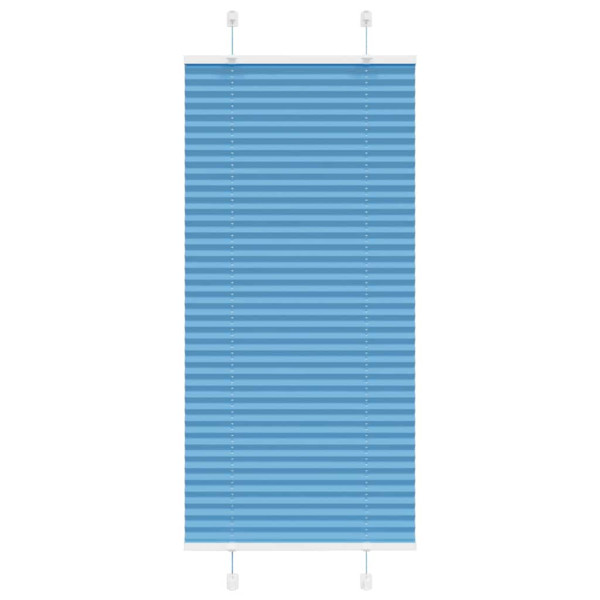 Estor Plisado azul 55x150 cm Tela Ancho 54.4 cm Poliéster D