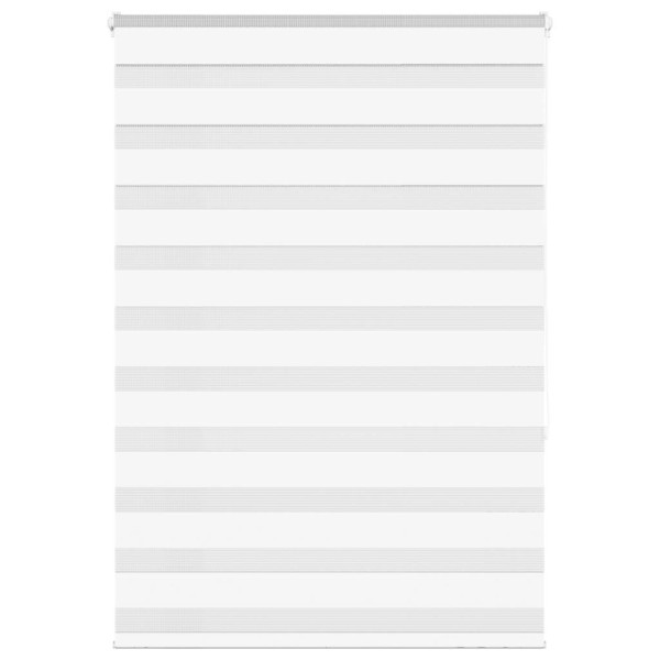 Estor cebra blanco 95x150 cm tejido ancho 90.9 cm poliéster D