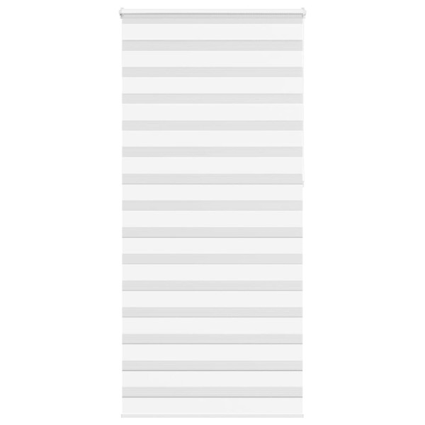 Estor cebra blanco 115x230 cm tejido ancho 110.9 cm poliéster D