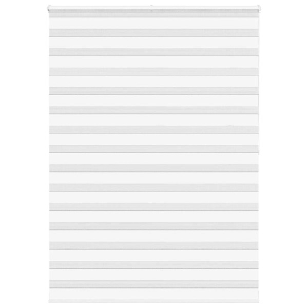 Estor cebra blanco 165x200 cm tejido ancho 160.9 cm poliéster D