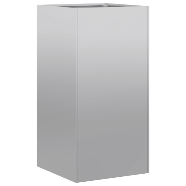 Jardinera 40x40x80 cm de acero galvanizado M 2