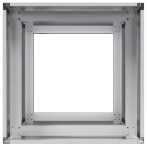 Planter 40x40x80 cm aço galvanizado M 5