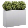 Planter 120x40x80 cm aço galvanizado 1