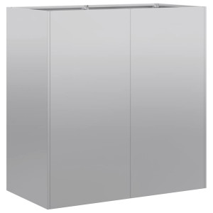 Planter 80x40x80 cm aço galvanizado H