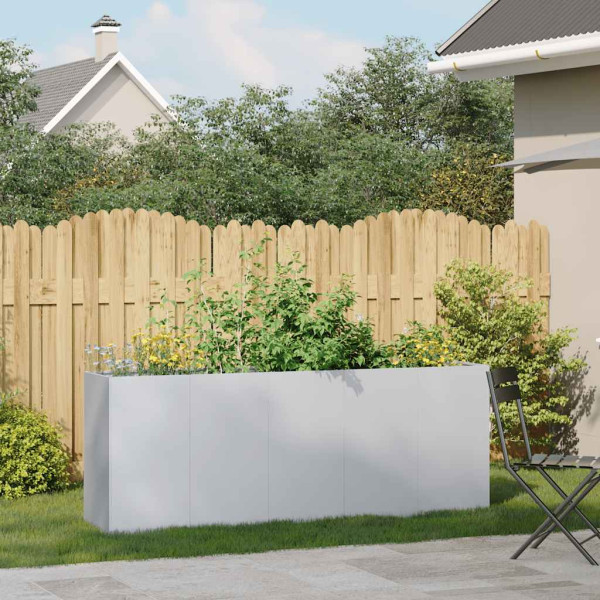 Jardinera 200x40x80 cm de acero galvanizado M 3