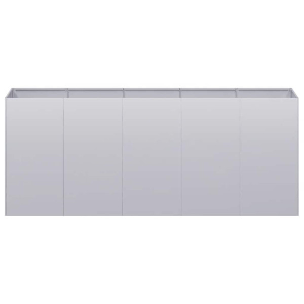 Planter 200x40x80 cm aço galvanizado M 4