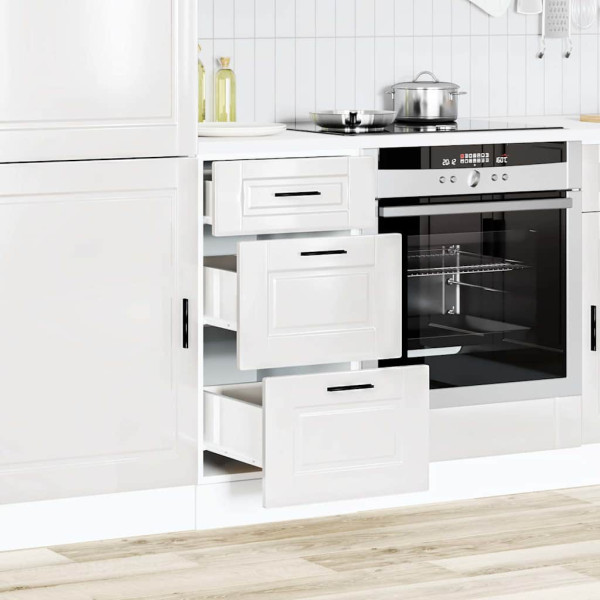 Mueble bajo de cocina Porto alto brillo blanco M 3