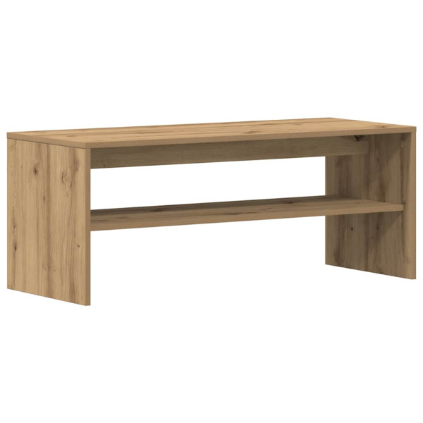 Mueble de TV madera de ingeniería roble artisan 100x40x40 cm M 2