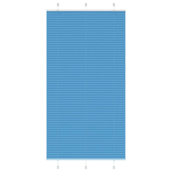 Estor Plisado azul 110x200 cm Tela Ancho 109.4 cm Poliéster D
