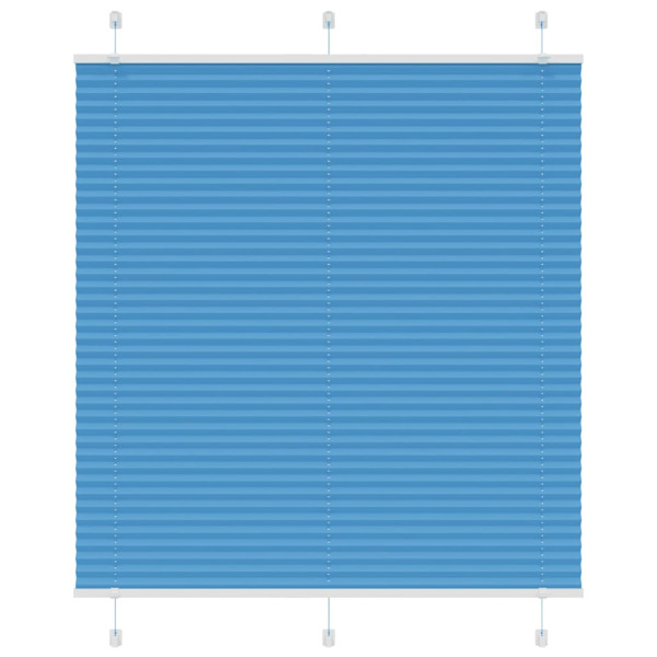 Estor Plisado azul 120x100 cm Tela Ancho 119.4 cm Poliéster D