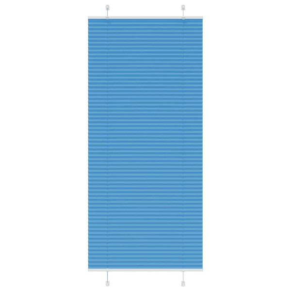 Estor Plisado azul 100x200 cm Tela Ancho 99.4 cm Poliéster D