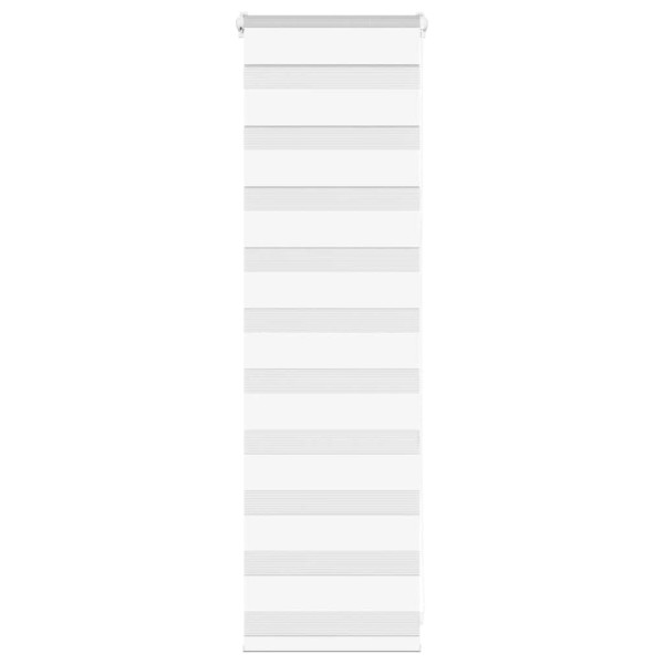 Estor cebra blanco 50x100 cm tejido ancho 45.9 cm poliéster D