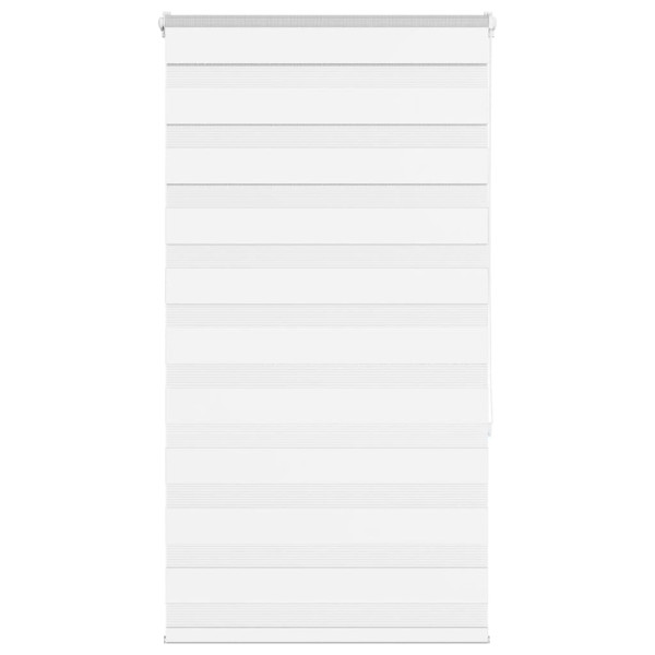 Estor cebra blanco 75x150 cm tejido ancho 70.9 cm poliéster D
