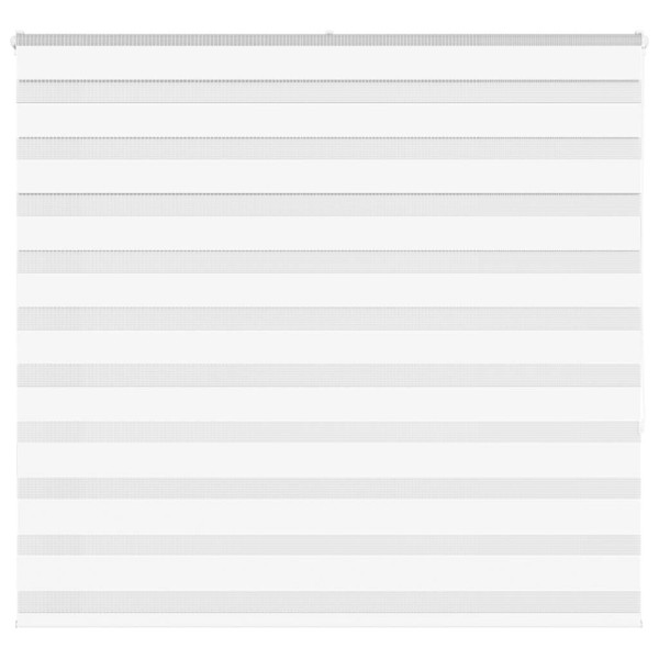 Estor cebra blanco 160x150 cm tejido ancho 155.9 cm poliéster D