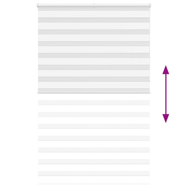 Cortina de zebra 145x230 cm largura do tecido 140.9cm poliéster M 5