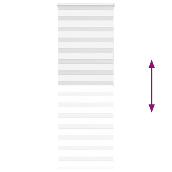 Cortina de zebra 85x200 cm largura do tecido 80.9 cm poliéster M 5
