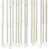 Cortina para puerta insectos estampado de bambú 100x220cm bambú 5