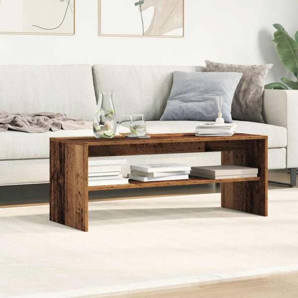 Mueble para TV madera contrachapada madera vieja 100x40x40 cm M 4