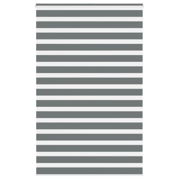 Estor cebra gris oscuro tejido ancho 140.9 cm poliéster D