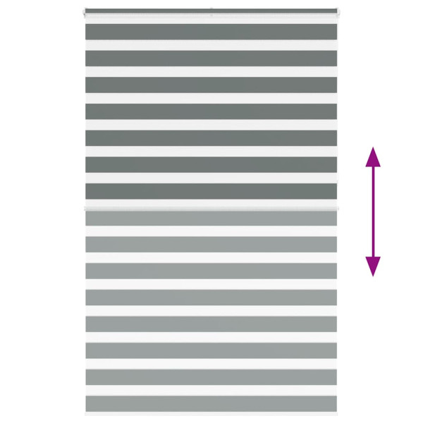 Cortina de zebra 145x230 cm largura do tecido 140.9cm poliéster M 5