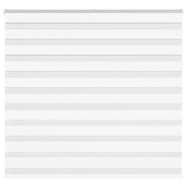 Estor cebra blanco 155x150 cm tejido ancho 150.9 cm poliéster D