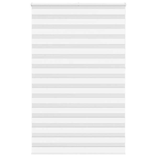 Estor cebra blanco 140x230 cm tejido ancho 135.9 cm poliéster D