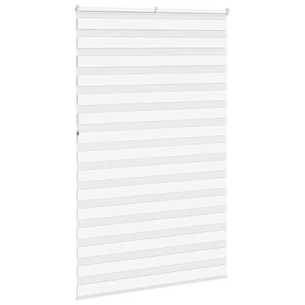 Estor cebra blanco 140x230 cm tejido ancho 135.9 cm poliéster M 4
