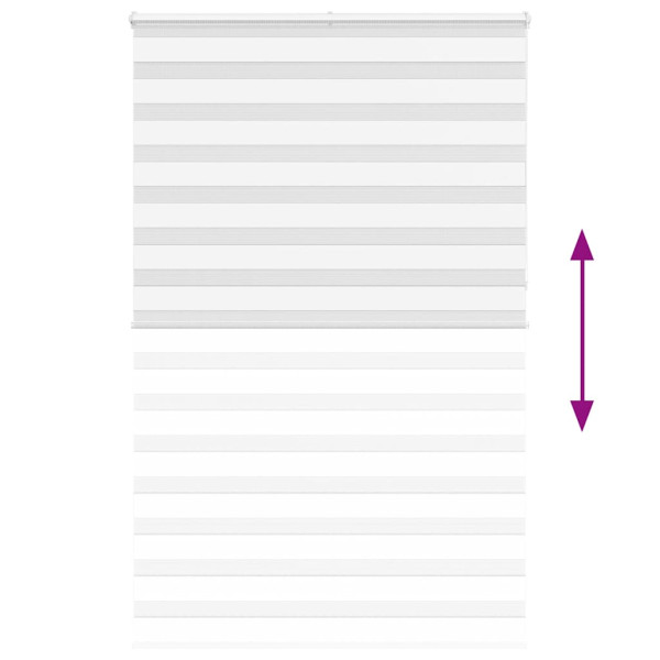 Cortina de zebra 150x230 cm largura do tecido 145.9cm poliéster M 5