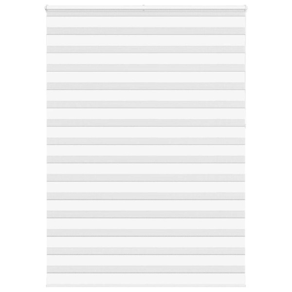 Estor cebra blanco 165x230 cm tejido ancho 160.9 cm poliéster D