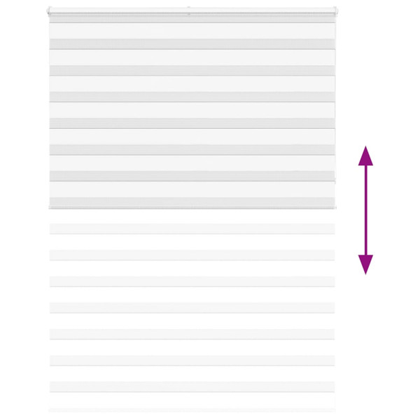 Cortina de zebra 165x230 cm largura do tecido 160.9cm poliéster M 5