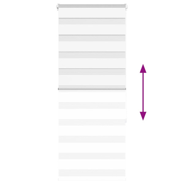 Cortina de zebra 60x150 cm largura do tecido 55.9 cm poliéster M 5