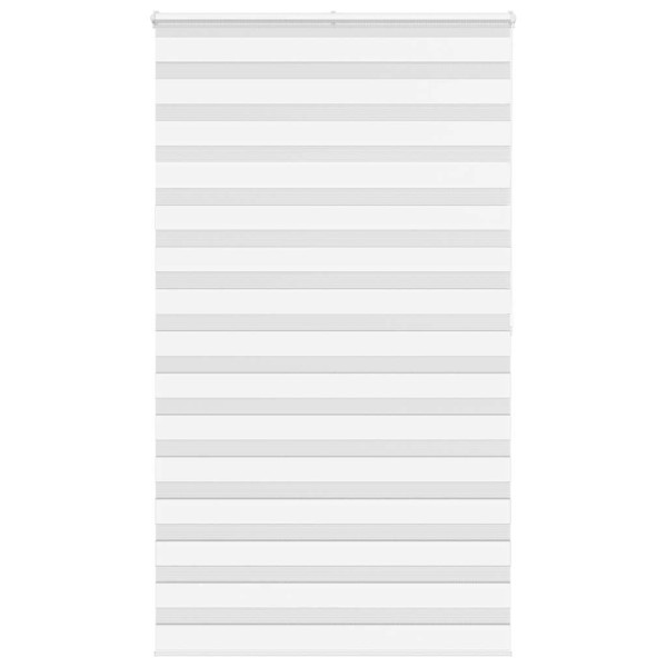 Estor cebra blanco 120x200 cm tejido ancho 115.9 cm poliéster D