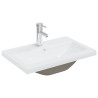 Set muebles de baño 2 piezas madera contrachapada gris hormigón 5