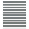 Estor cebra gris oscuro tejido ancho 125.9 cm poliéster 1