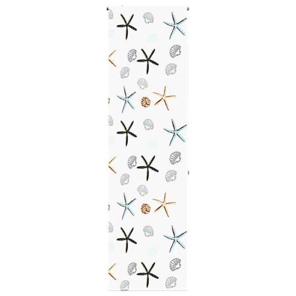 Estor enrollable para ducha tela 80x240 cm ancho 76 cm D