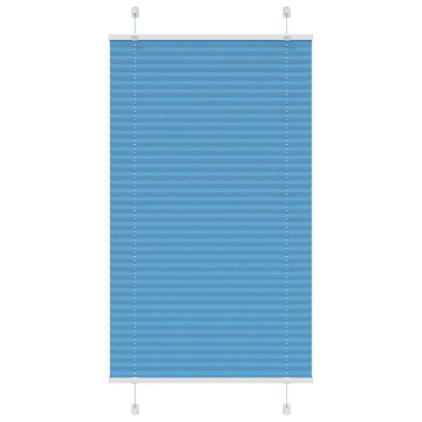 Estor Plisado azul 70x100 cm Tela Ancho 69.4 cm Poliéster D