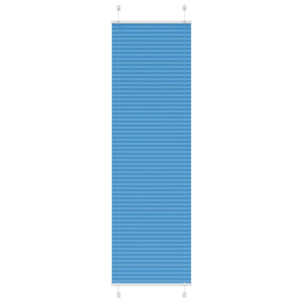 Estor Plisado azul 55x200 cm Tela Ancho 54.4 cm Poliéster D