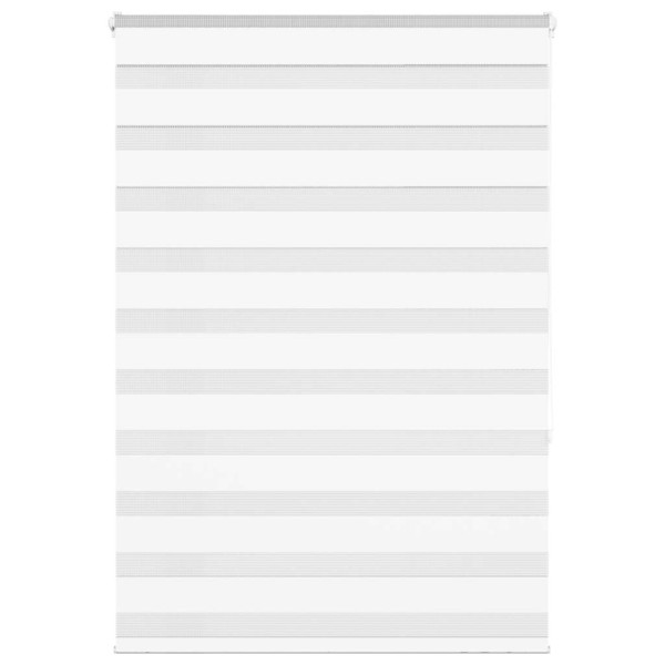 Estor cebra blanco 100x150 cm tejido ancho 95.9 cm poliéster D