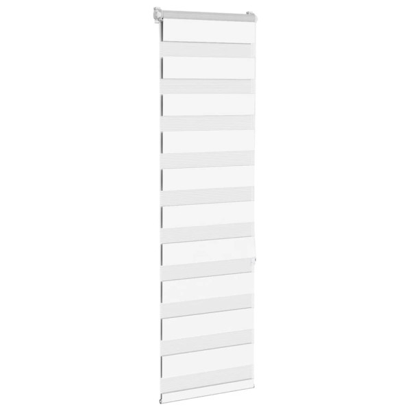 Estor cebra blanco 40x150 cm tejido ancho 35.9 cm poliéster M 3