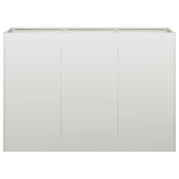 Jardim 120x40x80 cm de aço inoxidável M 4