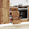 Mueble bajo de cocina porto madera vieja madera reconstituida 3