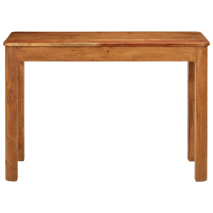 Mesa de comedor madera maciza de acacia 110x55x76 cm H