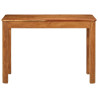 Mesa de comedor madera maciza de acacia 110x55x76 cm 2
